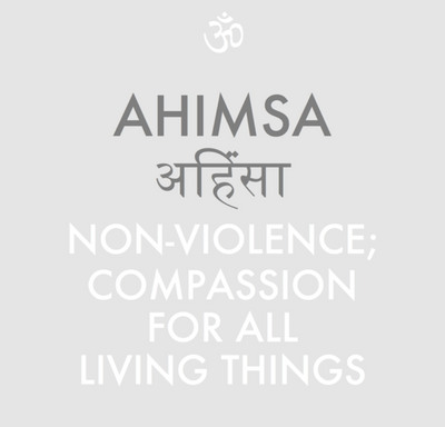 AHIMSA - THE PRACTISE OF NON VIOLENCE