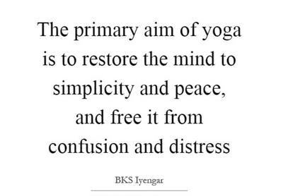 HONORING SIMPLICITY IN YOGA AWARENESS MONTH